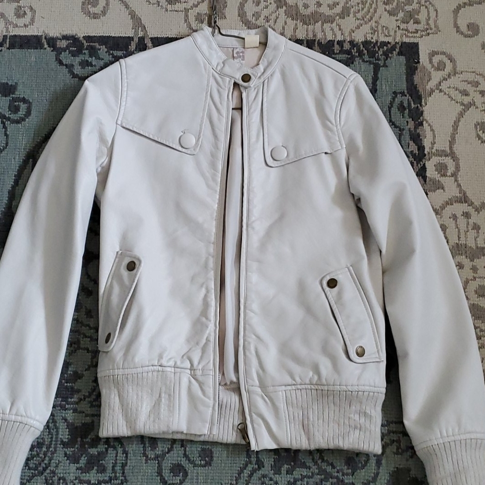 Size small element leather jacket